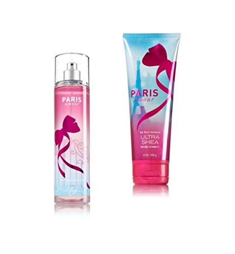 Bath & Body Works - Signature Collection ?Çô Paris Amour- Gift Set- Fine Fragrance Mist & Ultra Shea Body Cream