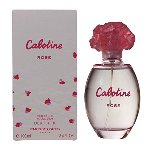 Parfums Gres Cabotine Rose Edt for Women 3.4 Oz/ 100 Ml, 3.4 Fl Oz
