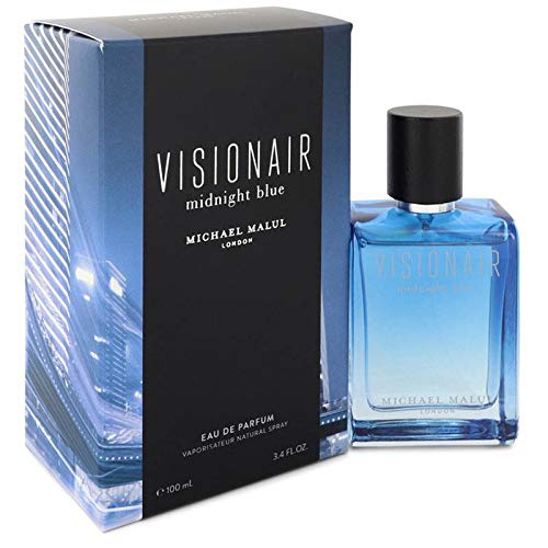 Visionair Midnight Blue by Michael Malul London Eau De Parfum 3.4 FL OZ.