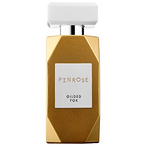 PINROSE Gilded Fox Eau de Parfum Spray (1.7 fl oz/50 ml) for Women. Clean, Vegan and Cruelty-Free Warm & Sweet Gourmand fragrance.