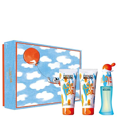 Moschino I Love Love Set 1.7 EDT, 3.4 SG, 3.4 BL