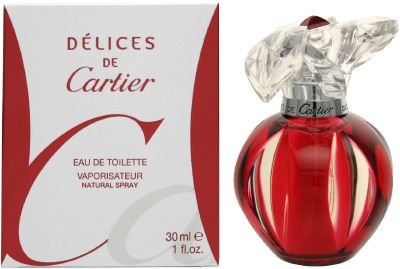 Delices de Cartier for Women Eau de Toilette Spray 1.0 Ounce