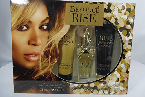 Beyonce Heat Rise 3-Piece Gift Set with 1-Ounce Eau de Parfum, 2.5-Ounce Body Lotion, and 2.5-Ounce Shower Gel, Total Retail Value $49.00
