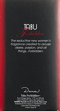 Load image into Gallery viewer, Tabu Forbidden for Women Pure Cologne Spray 1.7 oz
