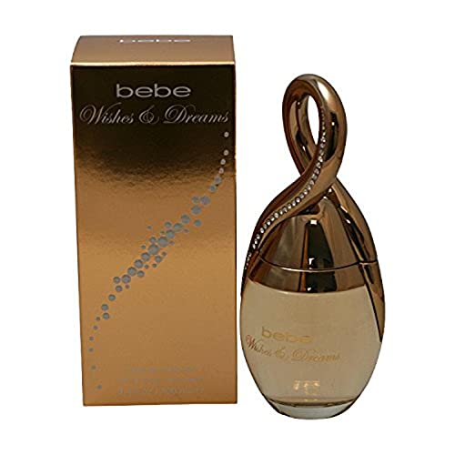 Bebe Wishes and Dreams Eau de Parfum Spray for Women, 3.4 Ounce