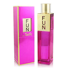 Load image into Gallery viewer, Funtastic Perfume for Women, 2.7 oz, Sexy, Exotic, Flirty, Fun, Clean Fragrance with a NovoGlow Suede Pouch Included
