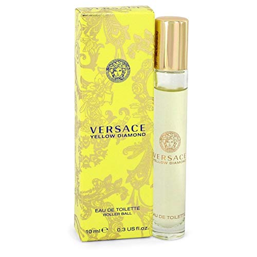 Versace Yellow Diamond by VersacePerfumes Fragrance for Women Eau De Toilette Rollerball .3 oz for Gifting