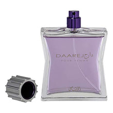 Load image into Gallery viewer, Daarej for Women EDP - Eau De Parfum 100ML (3.4 oz) | Charming Oriental Fragrance | Enchanting Musk, Patchouli complemented by Sweet Citrus Notes | Romantic Gift for Her | by RASASI Perfumes
