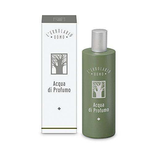 L'Erbolario Uomo Perfume Spray for Men & Women With Toning/Refreshing Scent, 3.3 Oz
