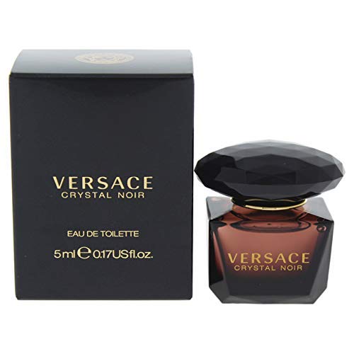 VERSACE CRYSTAL NOIR by Gianni Versace EDT .17 OZ MINI for WOMEN