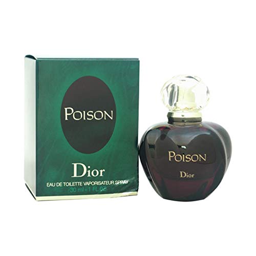Christian Dior Poison Eau de Toilette Spray for Women, 1 Ounce