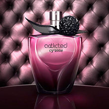 Load image into Gallery viewer, Cyzone Addicted Eau de Parfum Floral Notes Purple Fressia and Black Orchid Adapts to Your pH. 1.7 fl. oz. (50ml)
