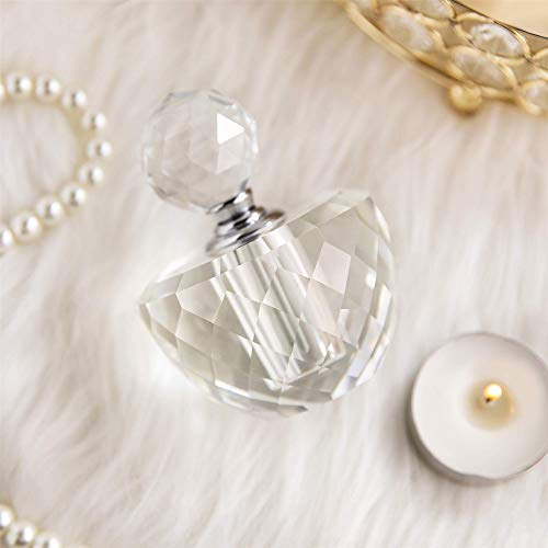 H&D HYALINE & DORA 8ML Vintage Crystal Perfume Bottles,Clear Carved Cr –  Perfume Lion