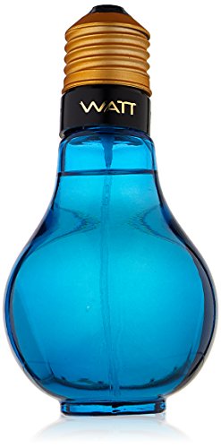Watt Blue By Cofinluxe for Men Eau De Toilette Spray, 3.4-Ounce
