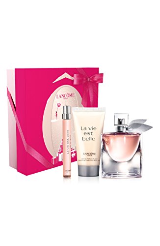 Lancome La Vie Est Belle 3Pc Set (1.7oz Eau de Parfum + 1.7oz Lotion + 10ml Travel spray)