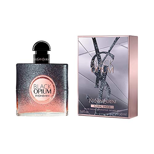 Yves Saint Laurent Black Opium Floral Shock Eau de Parfum Spray for WoMen, 1.6 Ounce