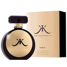 Load image into Gallery viewer, Kim Kardashian Gold by Kim Kardashian Eau De Parfum Spray 3.4 oz for Women - 100% Authentic
