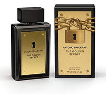Load image into Gallery viewer, Antonio Banderas Perfumes - The Golden Secret - Eau de Toilette Spray for Men, Daily and Masculine Fragrance with Mint and Apple Liqueur - 3.4 Fl Oz
