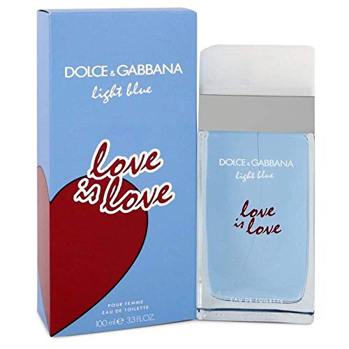 Dolce & Gabbana Light Blue Love is Love for Women Eau De Toilette Spray 100ml/3.3oz ((New 2020 Launch), 6836_8836