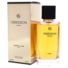 Load image into Gallery viewer, KL OBSESSION BY KAREN LOW PERFUME FOR WOMEN 3.4 OZ / 100 ML EAU DE PARFUM SPRAY

