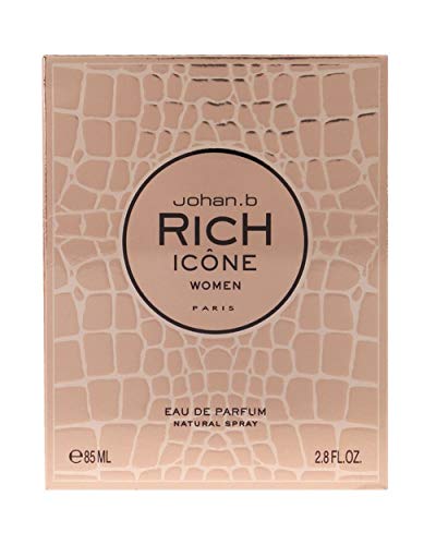 RICH ICONE BY JOHAN B PERFUME FOR WOMEN 2.8 OZ / 85 ML EAU DE PARFUM SPRAY by Johan