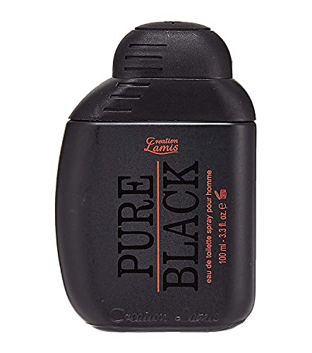 Pure Black Perfume By Creation Lamis for Men Spray 3.4
