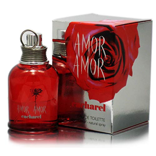 Amor Amor By Cacharel For Women. Eau De Toilette Spray 3.4 Oz.