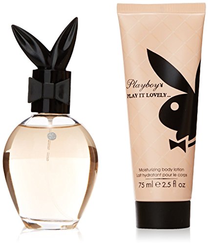 PLAYBOY PLAY IT LOVELY BY COTY SET VALUE $31 FOR WOMEN