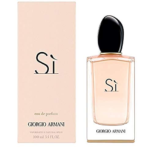 Giorgio Armani Si Eau de Parfum Spray for Women, 3.4 Ounce