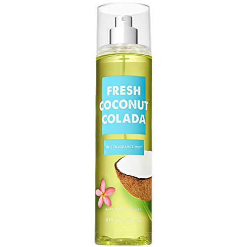 Bath and Body Works Fresh Coconut Colada Fine Fragrance Mist 8 Fluid Ounce (2018 Edition)