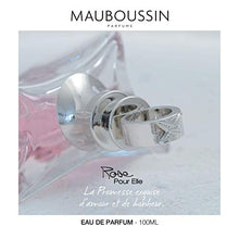 Load image into Gallery viewer, Mauboussin - Eau de Parfum Femme - Rose Pour Elle - Fresh, Floral &amp; Fruity Scent - 100ml
