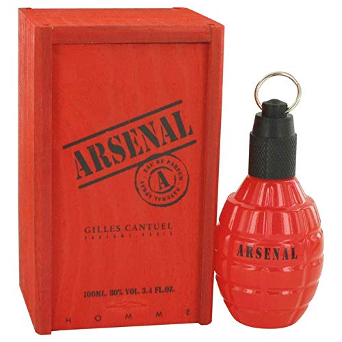 Arsenal Red New By Gilles Cantuel Eau De Parfum Spray 3.4 Oz