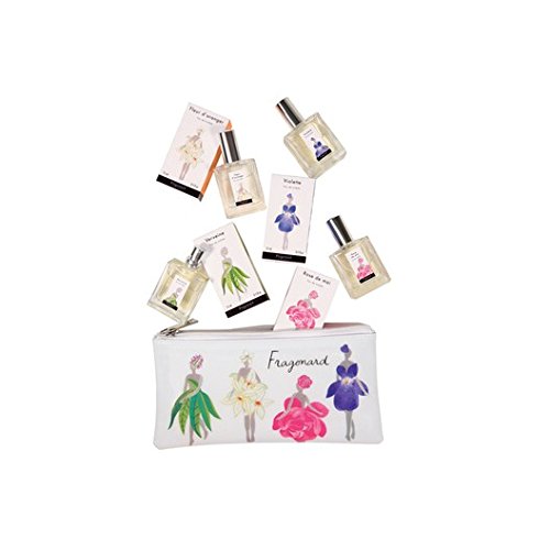 Femmes Fleurs Pouch 4 x 15 ml by Fragonard Parfumeur