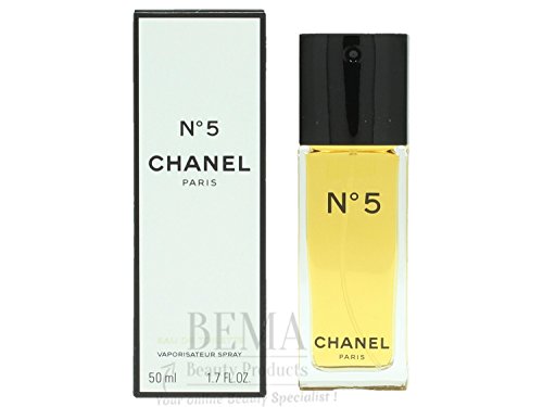 Chanel No. 5 1.7 Oz Eau De Toilette Spray Refillable For Women by Chanel