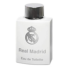 Load image into Gallery viewer, Air-Val International Disney Real Madrid Eau De Toilettes Spray, White, SilverReal Madrid EDT by Air Val International, 3.4 Fl Oz
