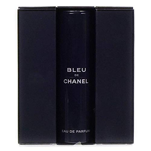 Chanel 3-Piece Bleu De Chanel Perfume Set for Men, 20ml EDP, 2 x