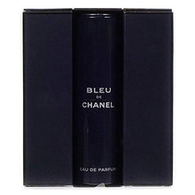 Load image into Gallery viewer, Chanel Bleu De Eau De Parfum Travel Spray for Men 3 X 0.7 Oz, 2.1 Fl Oz, 3 pc set (purse spray)
