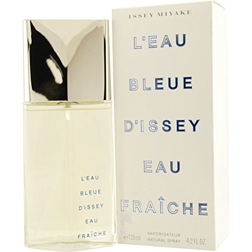 L'Eau Bleue D'Issey Eau Fraiche By Issey Miyake For Men. Eau De Toilette Spray 4.2 Oz.