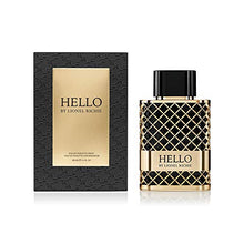 Load image into Gallery viewer, HELLO by Lionel Richie Eau de Toilette | Spray Fragrance for Men | Notes of Grapefruit, Lavender, Violet Leaves, Vetiver | 3.4 oz/100 mL
