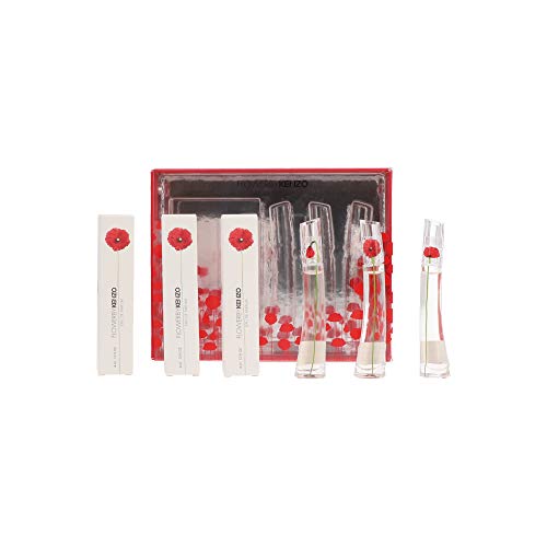 FLOWER BY KENZO 3 PCS MINI SET: 4 ML/0.13 OZ EAU DE PARFUM SPLASH MINI