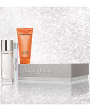 Load image into Gallery viewer, Clinique Perfectly Happy Gift Set Perfume Spray 1.7oz, Body Cream 2.5oz &amp; Rollerball .2oz
