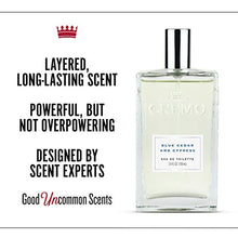 Load image into Gallery viewer, Cremo Blue Cedar &amp; Cypress Cologne Spray, A Woodsy Scent with Notes of Lemon Peel, Cypress and Cedar, 3.4 Oz
