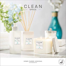 Load image into Gallery viewer, CLEAN SPACE Candle | Natural Soy Blend Scented Candle | Premium Non-Toxic Candle Made with Sustainable Ingredients | Up to 40 Hour Burn Time | 8 oz
