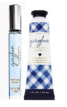 Load image into Gallery viewer, Bath and Body Works - Gingham - Mini Perfume Spray and Hand Cream ?Çô 2 pc Travel Size (2019 Edition)
