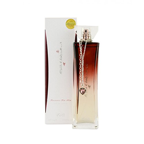 Al Hobb Al Abady for Women EDP - Eau De Parfum 100 ML (3.4 oz) | Oriental Perfumery | Fresh Citrus and Bergamot Notes Complimented w/ Floral and Musk Notes | Love is Eternal | by RASASI Perfumes