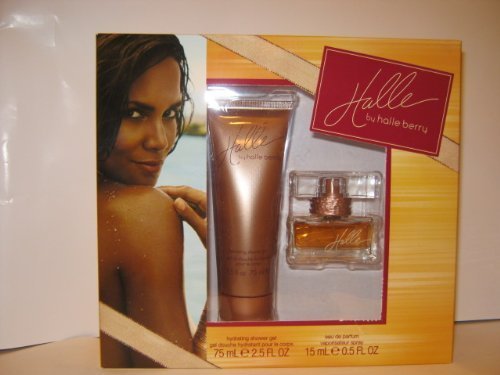 Halle By Halle Berry 2 Pc Gift Set - Hydrating Shower Gel 2.5 Fl Oz + Eau De Parfum Spray .5 Fl Oz (GREAT FOR MOTHERS DAY GIFTS)