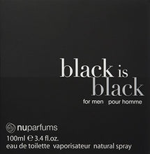 Load image into Gallery viewer, Spectrum Perfumes Black is Black Eau De Toilette Spray for Men, 3.4 Ounce
