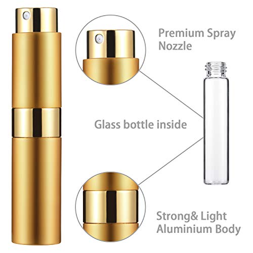 Perfume Bottles Empty Refill, Perfume Atomizer Travel Spray Bottle Ref –  Perfume Lion