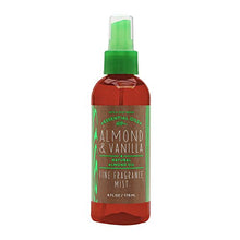 Load image into Gallery viewer, Bath and Body Works Fine Fragrance Mist Almond Vanilla 6 Ounce New Version Amber Bottle
