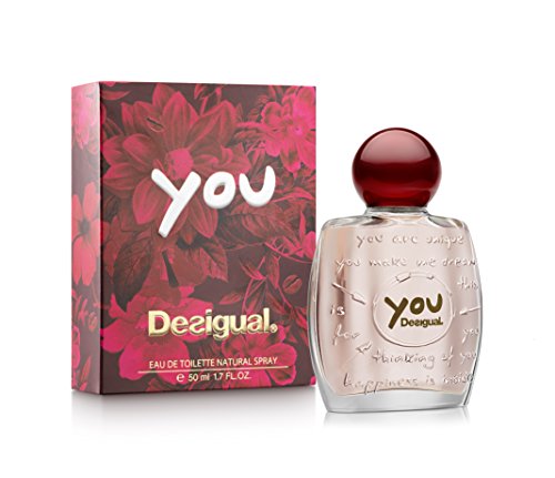 Desigual You EDT Spray for Women, 50 mL/1.7oz.